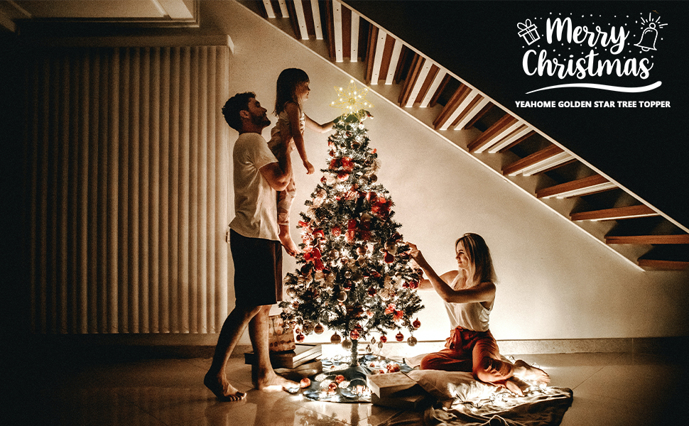 Christmas tree topper star