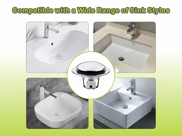 Bathroom sink stopper