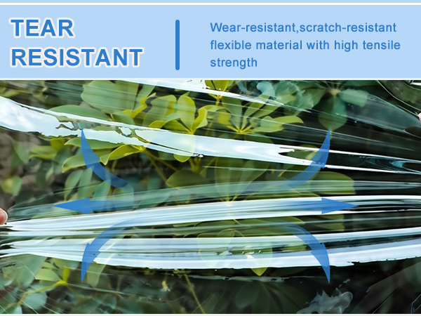 Clear Tear Resistant Tarp