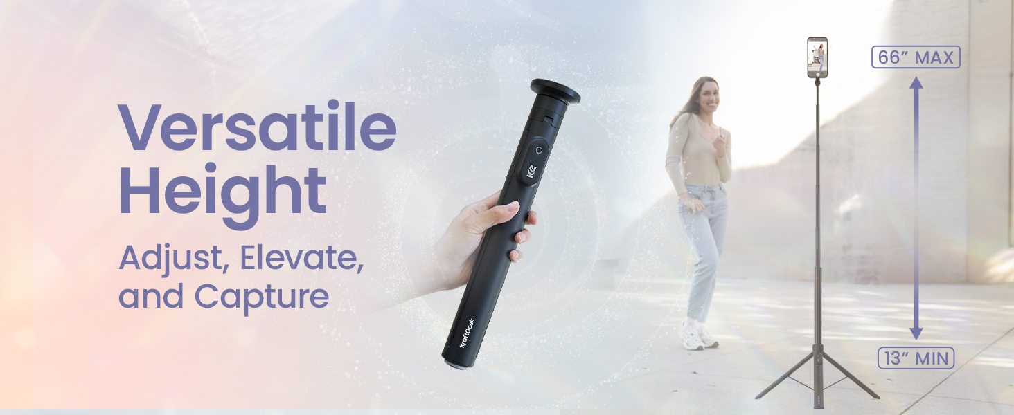 foldable tripod selfie stick for travel
