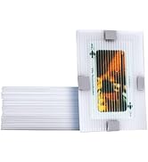 Trading Card Shipping Protector 50 Pack 3.5" x 4.5", Strong Plastic Inserts Card Mailers, Cardboa...