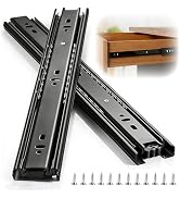 10 Inch Side Mount Soft Close Drawer Slides, Heavy-Duty Full Extension Ball Bearing Sliding Rails...