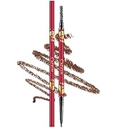 CATKIN Ultra-Fine Automatic Eyebrow Pencil, Smudge-Proof & Waterproof Formula, High-Pigment, Buil...