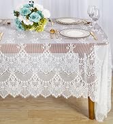 White Lace Table Cloth