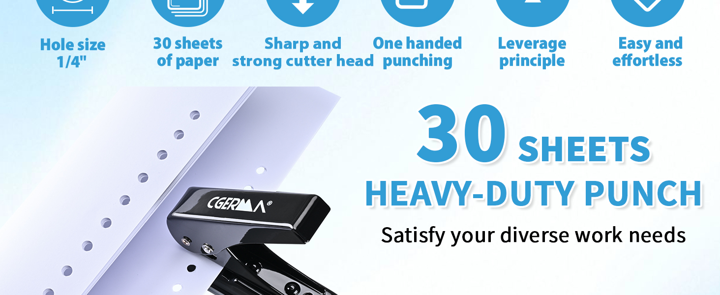 one hole puncher
