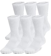 Under Armour Unisex Adult Training Cotton Crew Socks (6 Pairs)