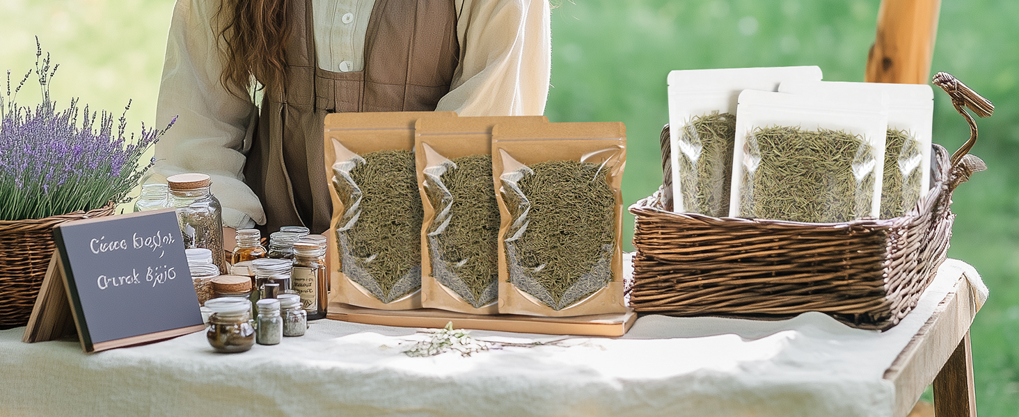 Kraft Bags With Window Clear Front Pouches