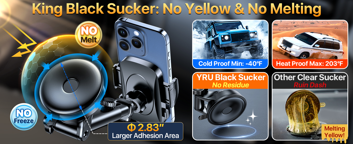 strongest car phone holder