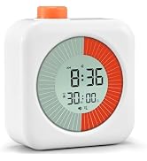 EooCoo Back to School Supplies Visual Timer for Kids, ADHD, Autism | 60-Minute Countdown 3-in-1(T...