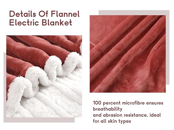 Heated blanket Full Size