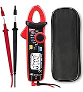 UNI-T UT210e Digital Clamp Meter AC DC Amp Meter Clamp Multimeter True RMS 2000 Counts Voltmeter ...