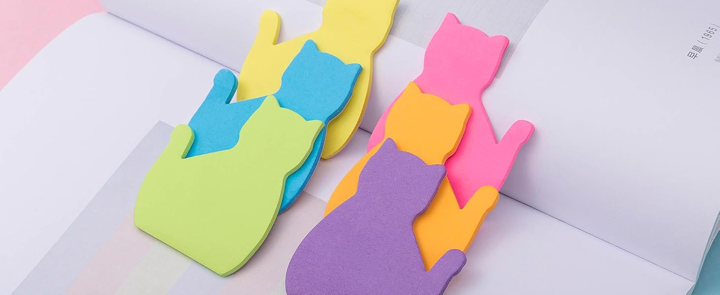 cute cat sticky notes