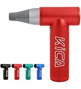 KiCA JetFan KC1 Compressed Air Replacement Air Duster Blower,86000 RPM Electric Air Can for Compu...