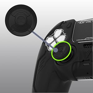 PlayVital Guardian Edition Ergonomic Soft Controller Silicone Case Grips for ps5