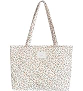 Sunwel Fashion Top Zipper Floral Quilted Bag Small Tote Bag for Women
