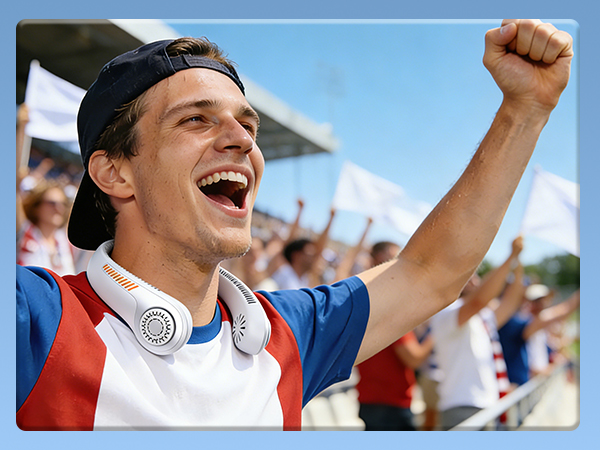 neck fans for watching games