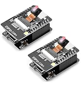 FORIOT 2Pcs ESP32-CAM-MB Development Board Type-C to Serial Port CH340G ESP32 Board with 2MP OV26...