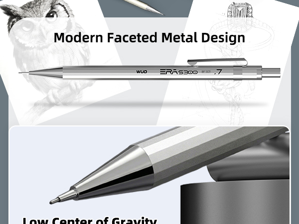 0.7mm mechanical pencil set