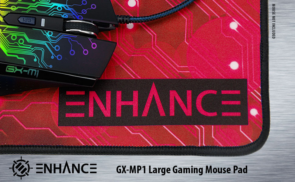 red mouse pad