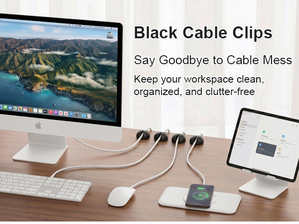 cord holder for nightstand