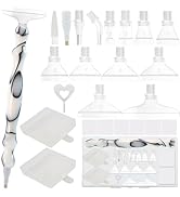 ZYNYXY 25PCS Ergonomic Diamond Art Pens Kits, Resin Diamond Painting Pen with Multifunctional Pla...