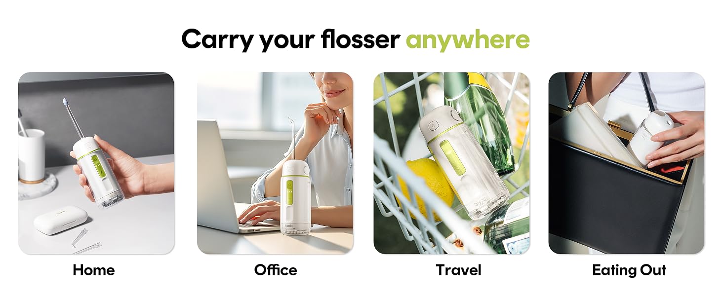 bixdo A30 PE Travel Size Water Flosser