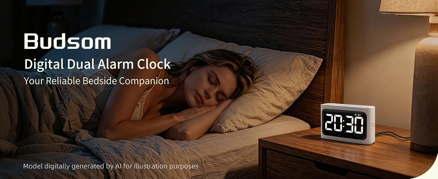 dual alarm clock