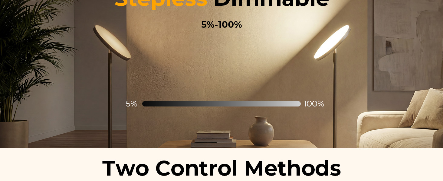 Stepless Dimmable