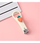 1Pc Cute Radish Mini Nail Clippers, Set Portable Nail Scissors Toenail Clippers, Manicure Tools A...