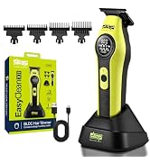 DSP Hair Trimmer for Men, Cordless Zero-Gap BLDC, Rechargeable | DLC Ceramic Blade, Travel Lock, ...