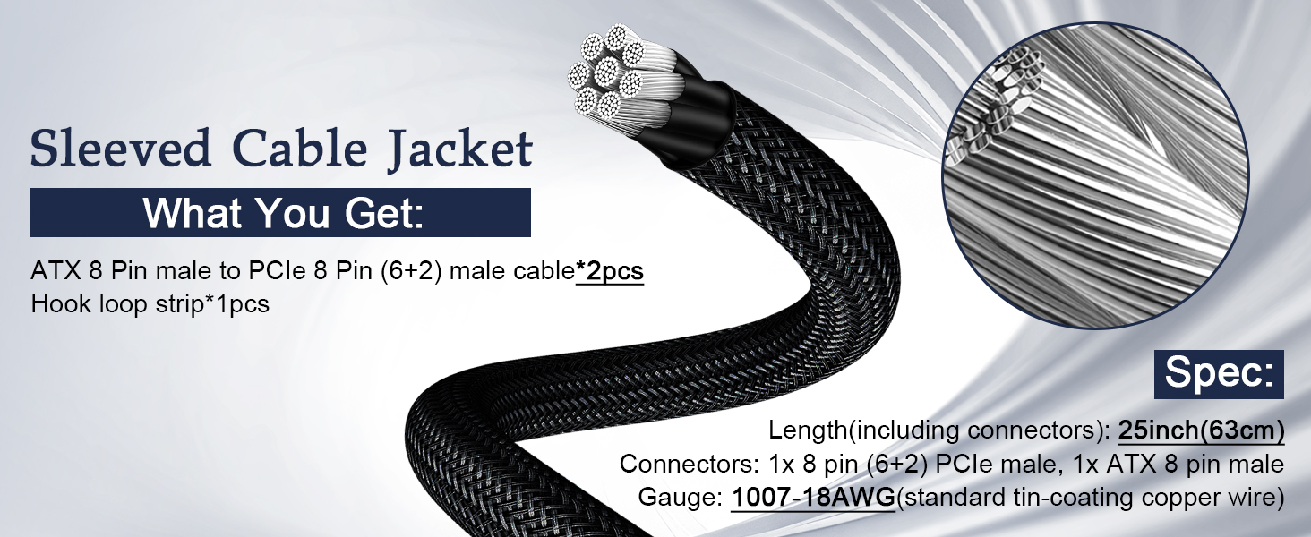 8 pin pcie cable