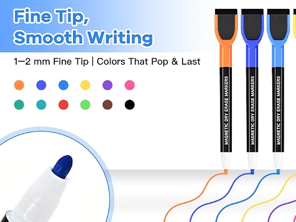 Magnetic Dry Erase Markers
