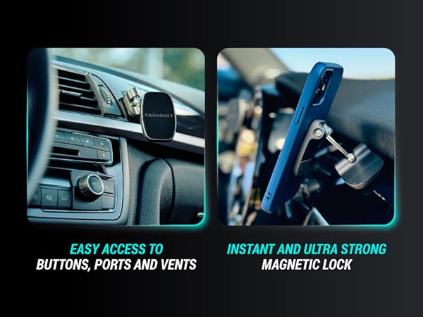 accessories phones car dashboard holder magnetic iphone samsung carmount mount android rotatable