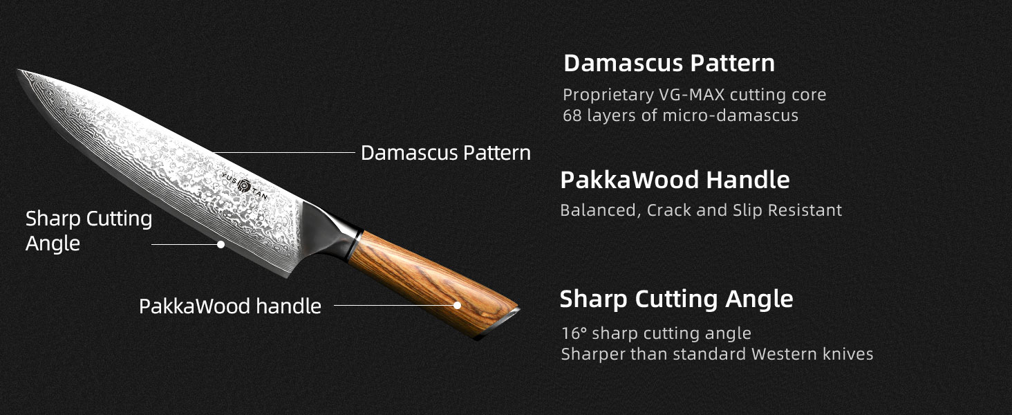 Damascus Chef Knife