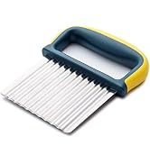 Crinkle Cutter Knife, Potatoes Crinkle Fry Cut and Vegetable Cutter for Veggies, Stainless Steel ...
