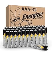 Energizer AAA Batteries, Triple A Long-Lasting Alkaline Power Batteries, 32 Count (Pack of 1)