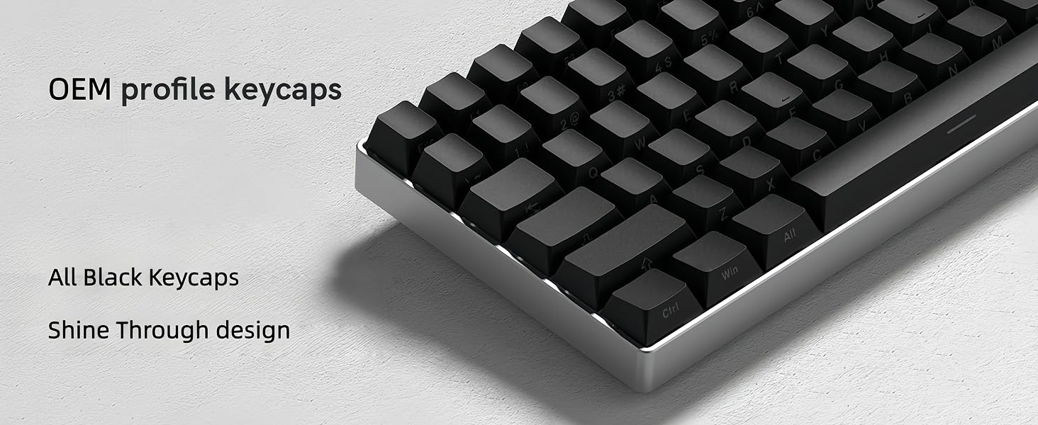womier cherry profile key caps,keyboard keycaps
