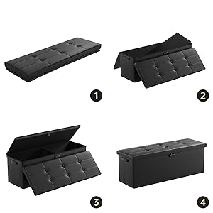 folding ottoman