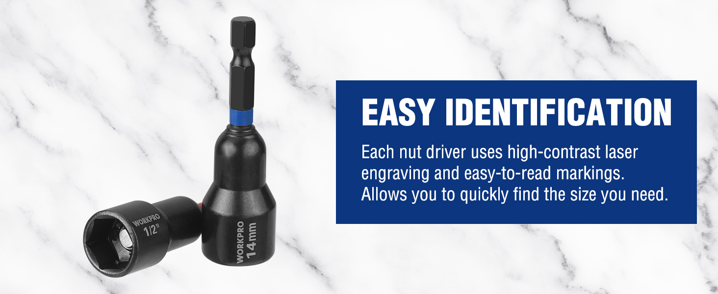WORKPRO 39-Piece Nut Driver Set