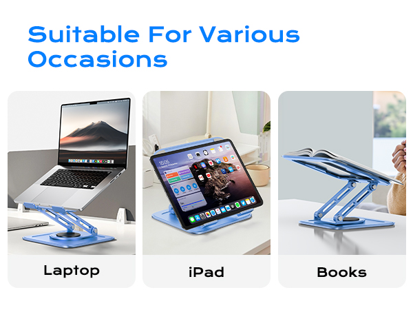 Cooling laptop stand,Heavy duty laptop stand,Stable laptop stand,rotating 360 laptop stand