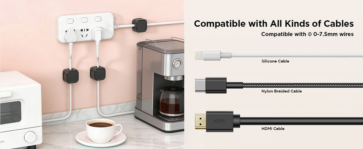 Magnetic Cord Organizer