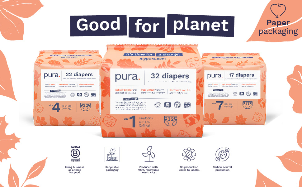 PURA BABY DIAPERS PURA