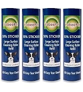 Large Surface Roller Refill for Scotch-Brite 50% Stickier Lint Roller, Works Great On Pet Hair (6...
