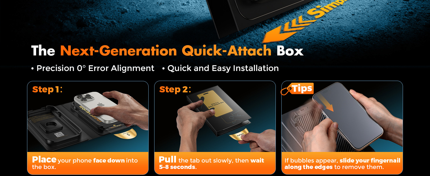 iPhone 16 Pro Max Screen Protector Tempered Glass