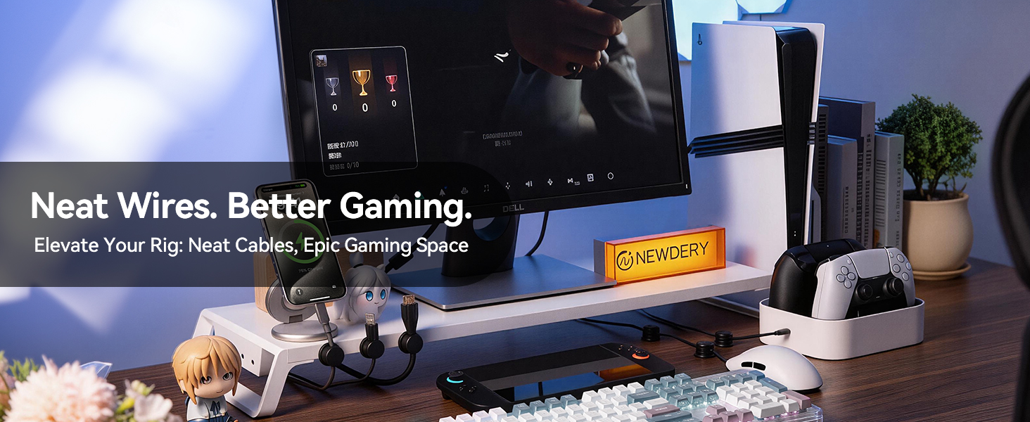 gaming desk accessories for men women