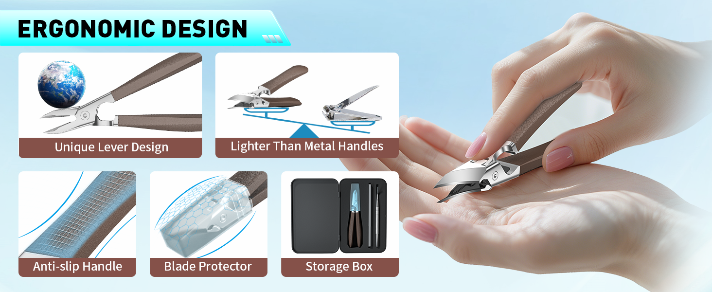 eagle beak beveled nail clippers