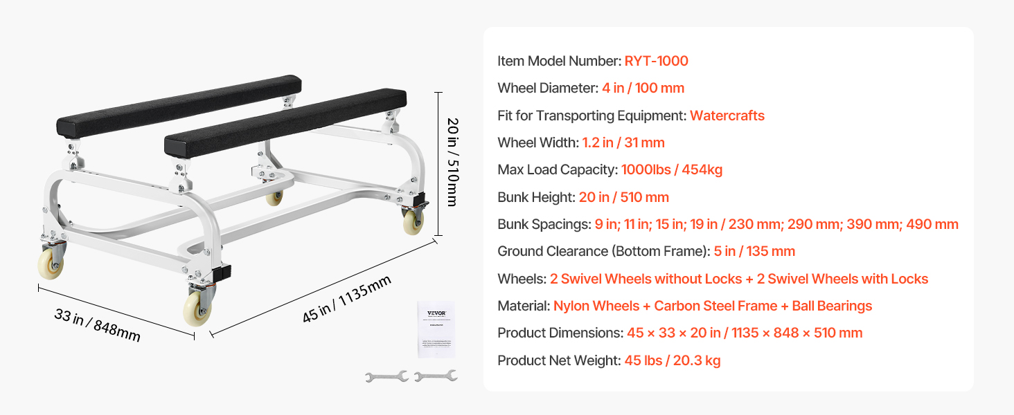 watercraft dolly stand
