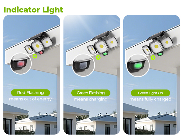 solar motion sensor light