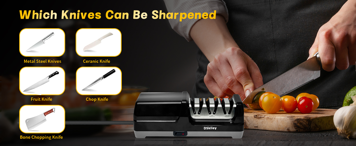 DSkiley Electric Knife Sharpener