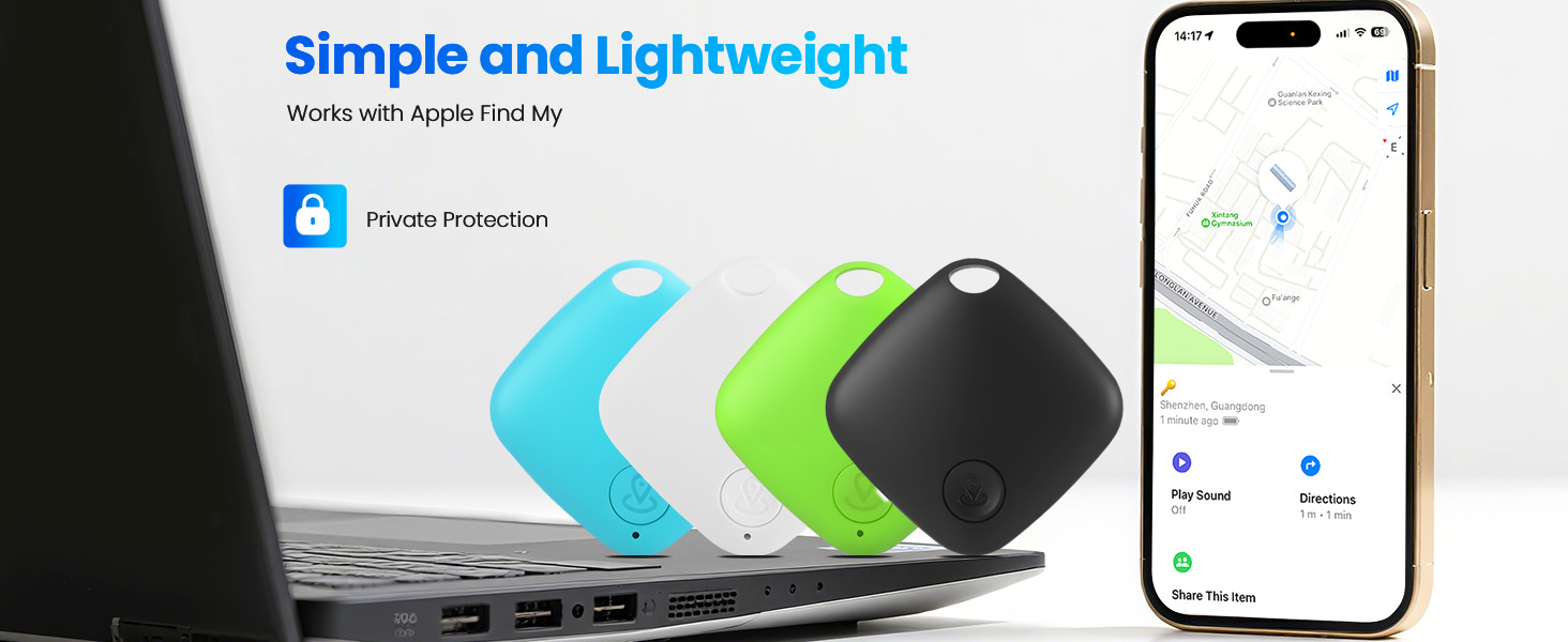 tracker tag key finder locator sound luggage tracking tags bluetooth suitcases colorful 4 pack